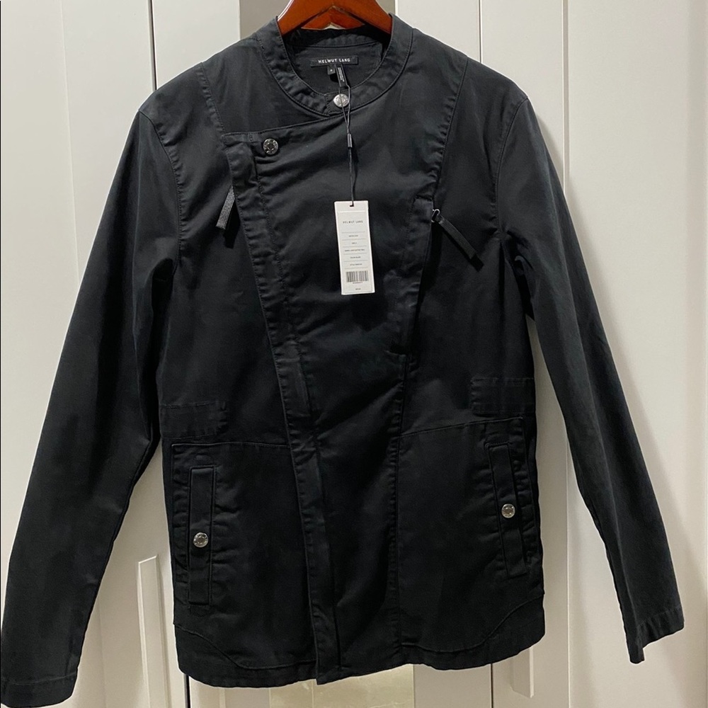 Helmut Lang Moto Coat